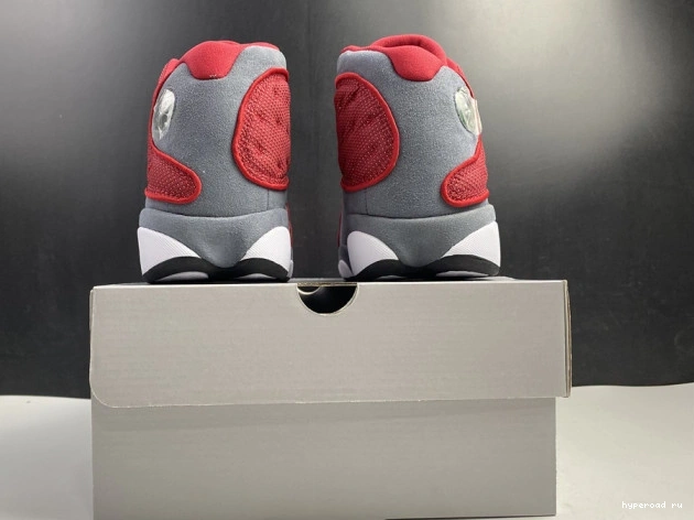 Retro Grey Air Jordan 13 Red Gym Flint 414571-600 0916